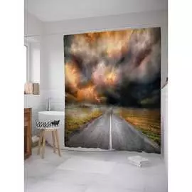 Шторка-занавеска для ванной JOYARTY