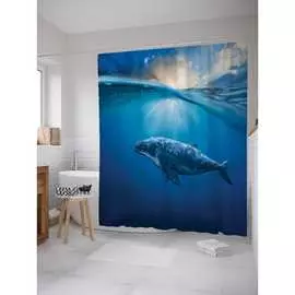 Шторка-занавеска для ванной JOYARTY