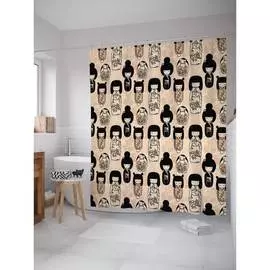 Шторка-занавеска для ванной JOYARTY