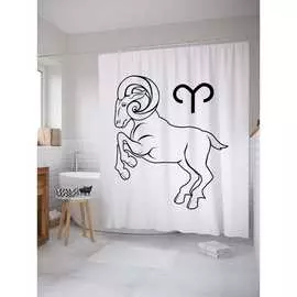 Шторка-занавеска для ванной JOYARTY