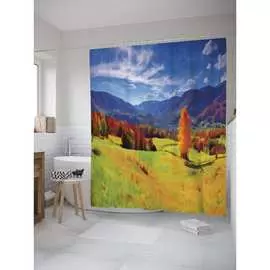 Шторка-занавеска для ванной JOYARTY