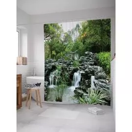 Шторка-занавеска для ванной JOYARTY