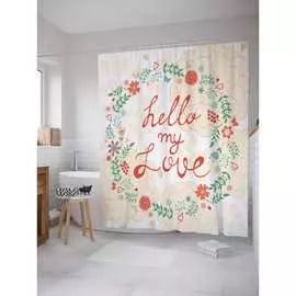 Шторка-занавеска для ванной JOYARTY