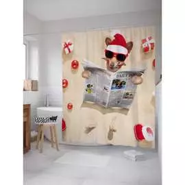 Шторка-занавеска для ванной JOYARTY