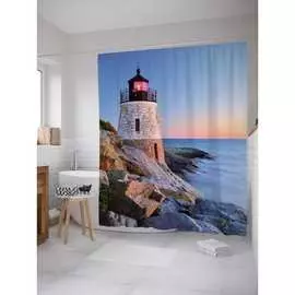 Шторка-занавеска для ванной JOYARTY