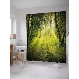 Шторка-занавеска для ванной JOYARTY