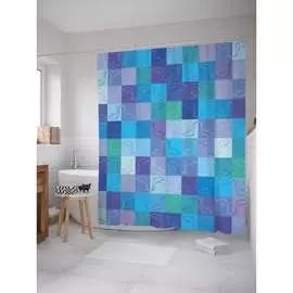 Шторка-занавеска для ванной JOYARTY