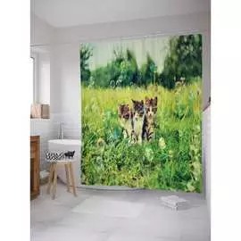 Шторка-занавеска для ванной JOYARTY