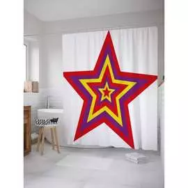 Шторка-занавеска для ванной JOYARTY