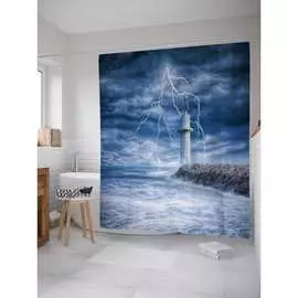 Шторка-занавеска для ванной JOYARTY