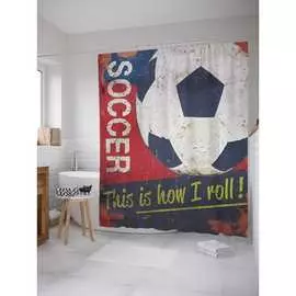 Шторка-занавеска для ванной JOYARTY