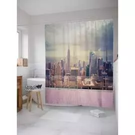 Шторка-занавеска для ванной JOYARTY