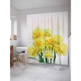 Шторка-занавеска для ванной JOYARTY