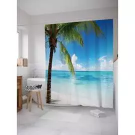 Шторка-занавеска для ванной JOYARTY