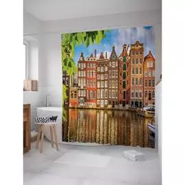 Шторка-занавеска для ванной JOYARTY