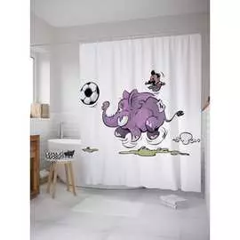 Шторка-занавеска для ванной JOYARTY