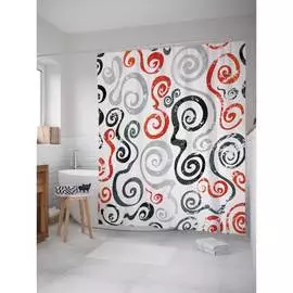 Шторка-занавеска для ванной JOYARTY