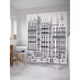Шторка-занавеска для ванной JOYARTY