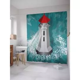 Шторка-занавеска для ванной JOYARTY