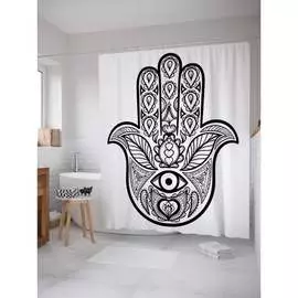 Шторка-занавеска для ванной JOYARTY