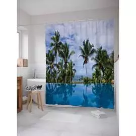 Шторка-занавеска для ванной JOYARTY