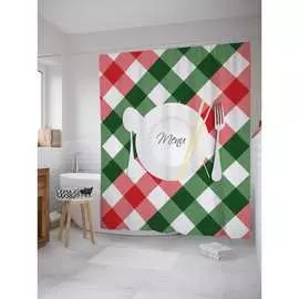 Шторка-занавеска для ванной JOYARTY