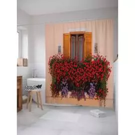 Шторка-занавеска для ванной JOYARTY