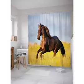 Шторка-занавеска для ванной JOYARTY