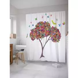 Шторка-занавеска для ванной JOYARTY