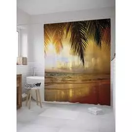 Шторка-занавеска для ванной JOYARTY