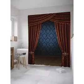 Шторка-занавеска для ванной JOYARTY