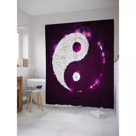 Шторка-занавеска для ванной JOYARTY