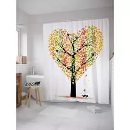 Шторка-занавеска для ванной JOYARTY