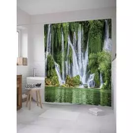 Шторка-занавеска для ванной JOYARTY