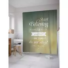 Шторка-занавеска для ванной JOYARTY