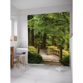 Шторка-занавеска для ванной JOYARTY