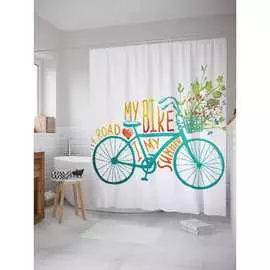 Шторка-занавеска для ванной JOYARTY