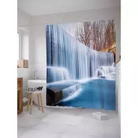 Шторка-занавеска для ванной JOYARTY