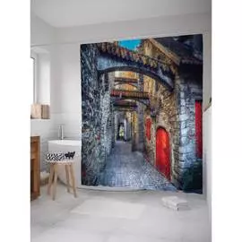 Шторка-занавеска для ванной JOYARTY