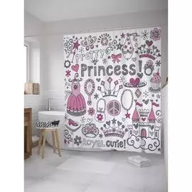 Шторка-занавеска для ванной JOYARTY