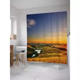 Шторка-занавеска для ванной JOYARTY