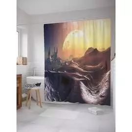 Шторка-занавеска для ванной JOYARTY