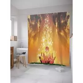 Шторка-занавеска для ванной JOYARTY