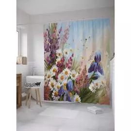 Шторка-занавеска для ванной JOYARTY