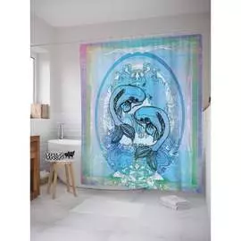 Шторка-занавеска для ванной JOYARTY