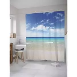 Шторка-занавеска для ванной JOYARTY