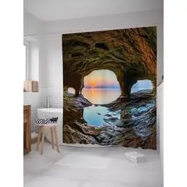 Шторка-занавеска для ванной JOYARTY