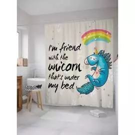 Шторка-занавеска для ванной JOYARTY