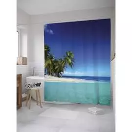 Шторка-занавеска для ванной JOYARTY