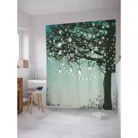 Шторка-занавеска для ванной JOYARTY